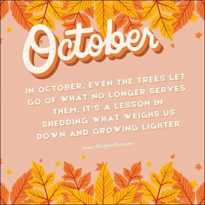 October Month Quotes: A Pumpkin Spice Latte of Inspiration - Life is ...