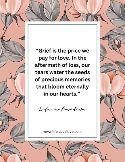Inspirational quotes about overcoming grief