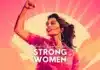 Empowered and resilient, a fierce woman raises her fist in determination and strength, embodying life lessons from strong women everywhere.
