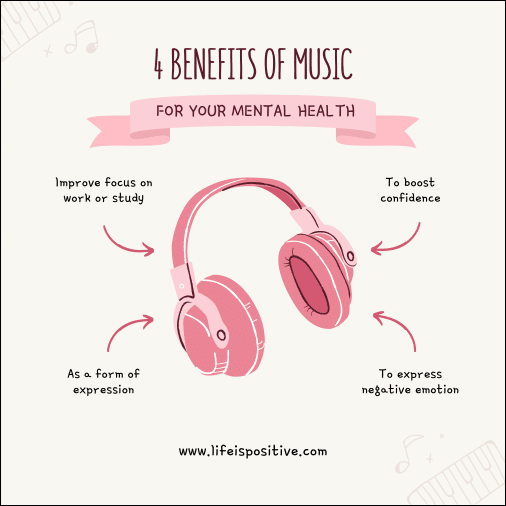 benefits of music for mental health